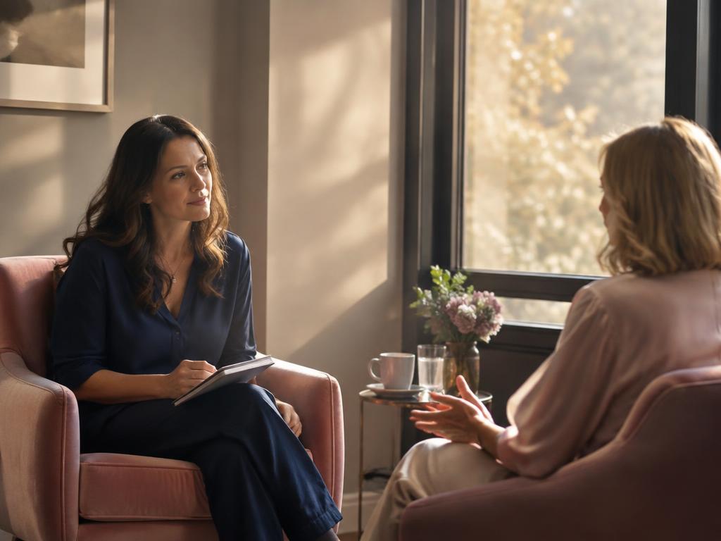 One-to-one executive coaching conversation